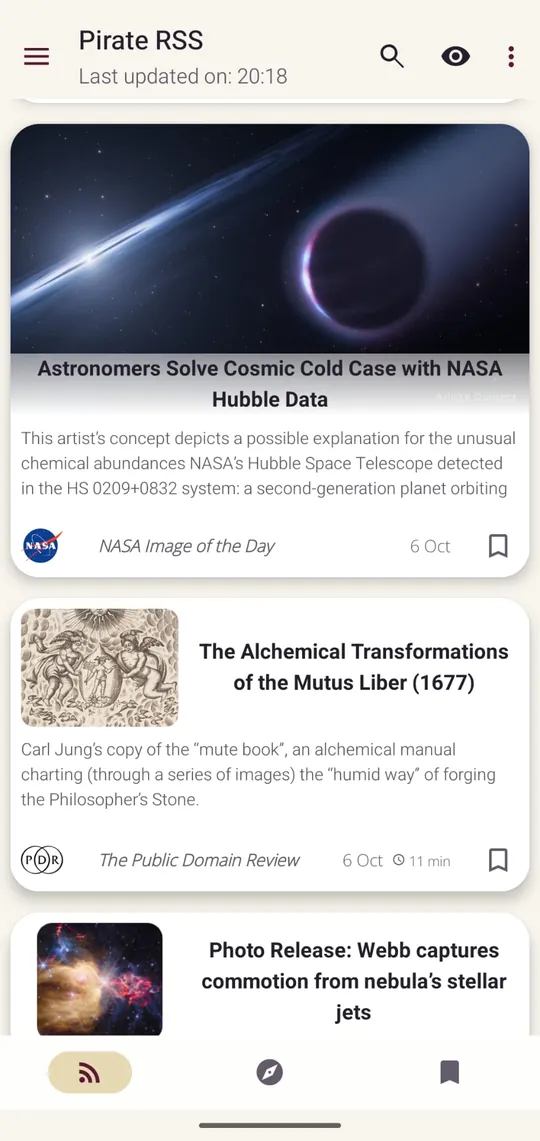 Main article list